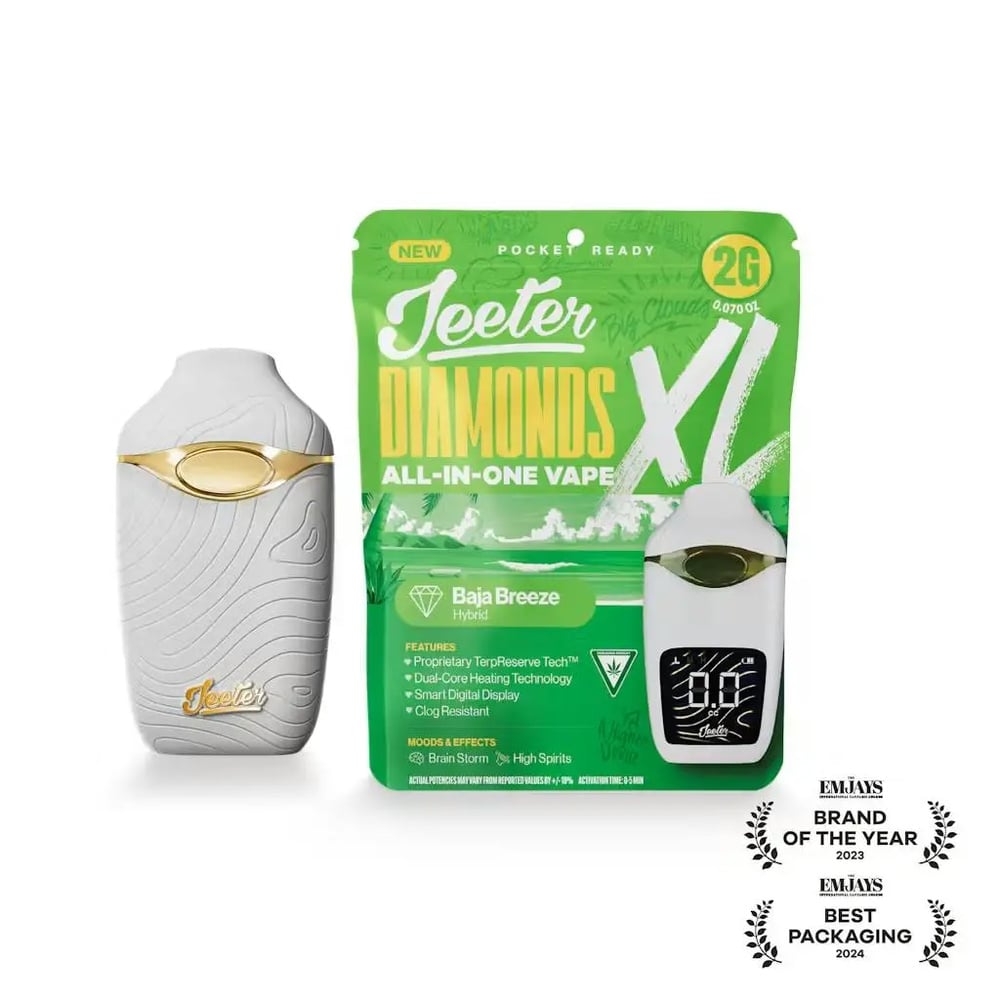 Jeeter - Baja Breeze - AIO Liquid Diamond Disposable - Hybrid - 2g