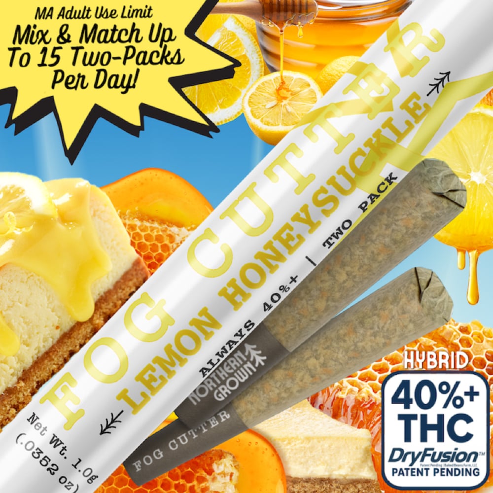 Fog Cutter - Lemon Honeysuckle Infused Hydro Pre-Roll 0.5g 2pk (1g)