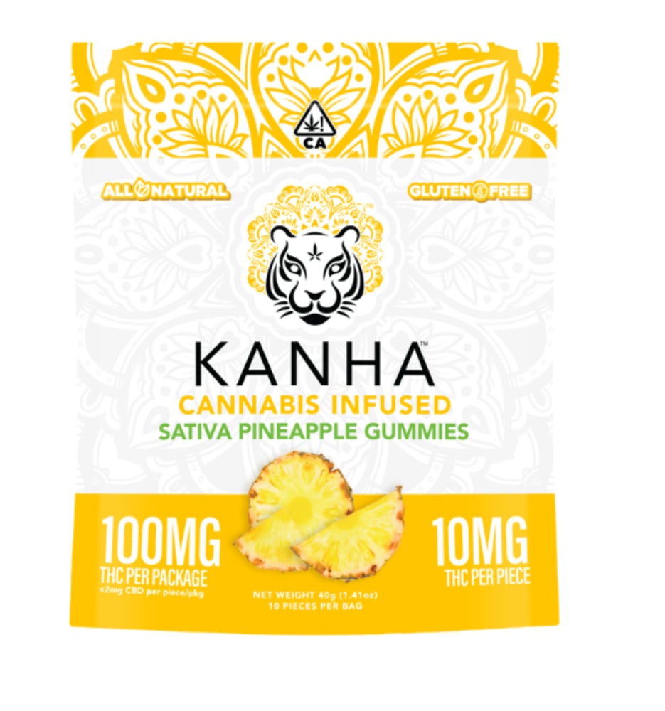 Pineapple - Sativa [10pk] (100mg)