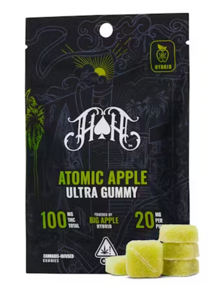 Atomic Apple | Hybrid - Ultra Pure Gummies - 100mg THC