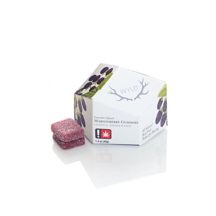 Marionberry Indica Enhanced Gummies | 100mg THC