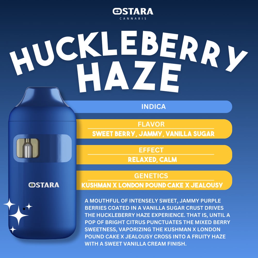 Huckleberry Haze [1000mg]
