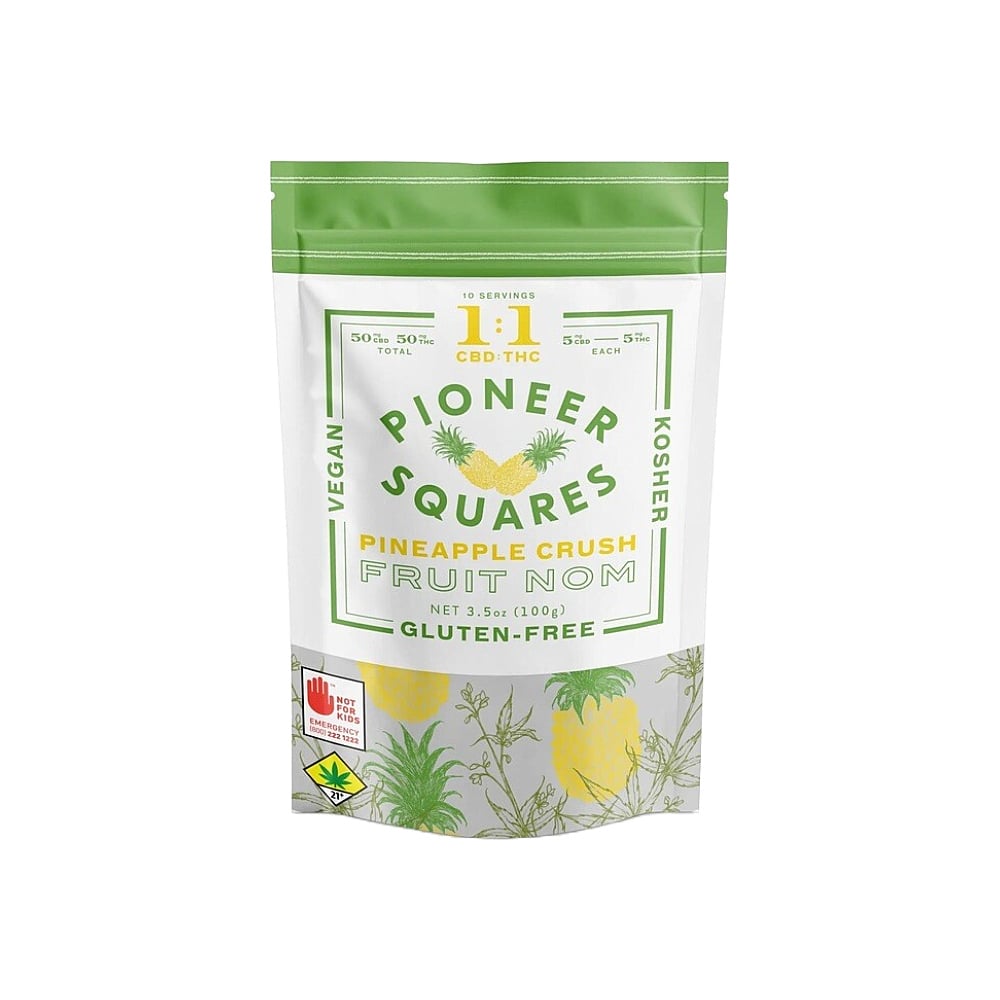 その他 SooyaStudio Pineapple Ban Shop 1:1 Gummies Pineapple Crush [10pk] (50mg CBD/50mg THC