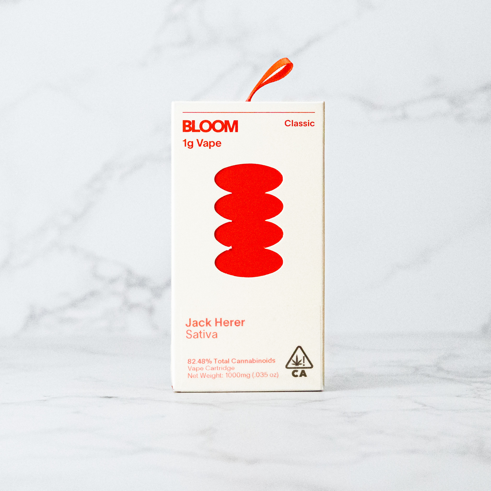 BLOOM - JACK HERER - 510 THREAD VAPE CART - SATIVA - [1G]