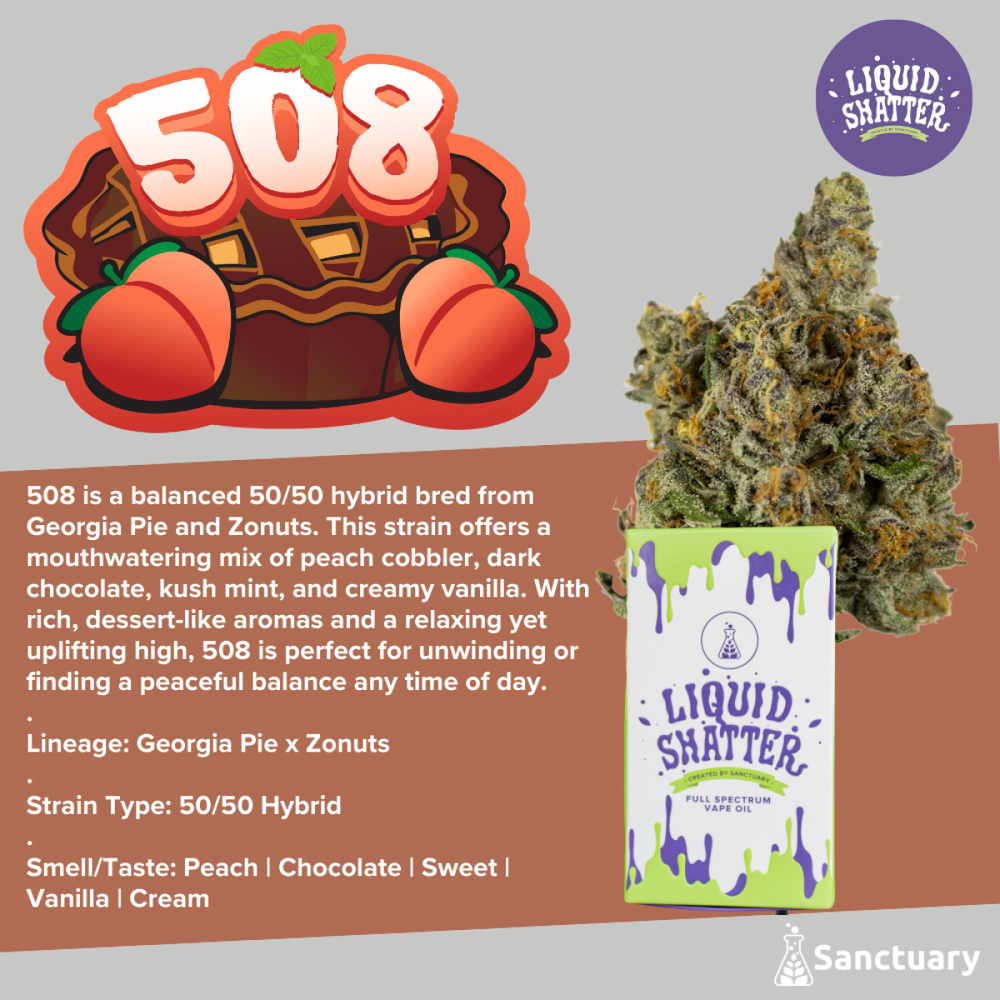 Sanctuary 508 Liquid Shatter Cartridge