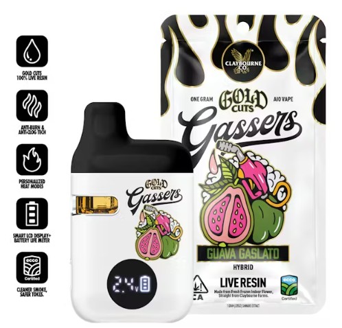 Guava Gaslato (1g) - Gassers All-In-One Liquid Diamonds Vape