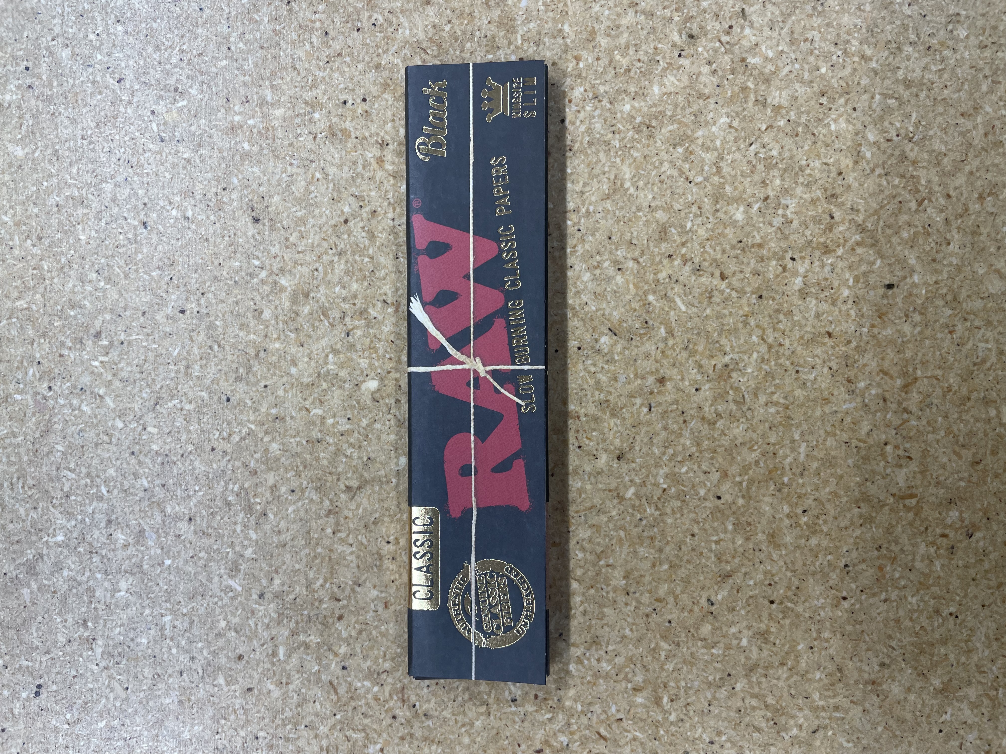 Raw Classic Black King Size Slim