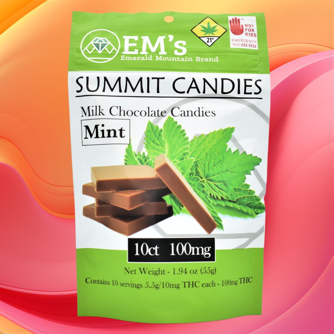 Milk Chocolate - Mint (100mg)