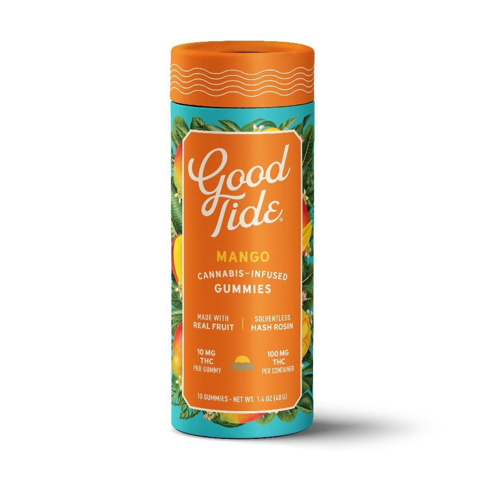 Pineapple Single-Strain Hash Rosin Gummies | Uplifting | 100mg