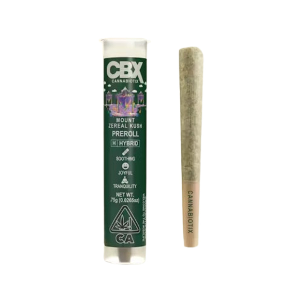 CBX Cannabiotix Mount Zereal Kush [.75g]