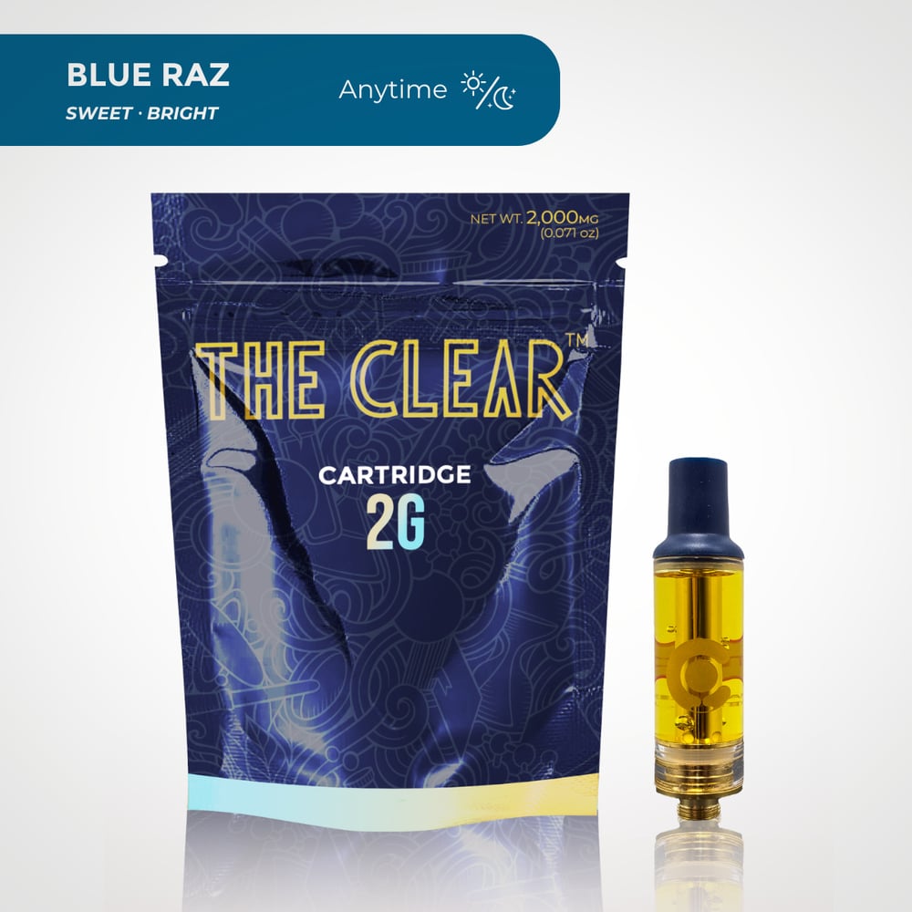 The Clear Original Cartridge 2000mg | Blue Raz