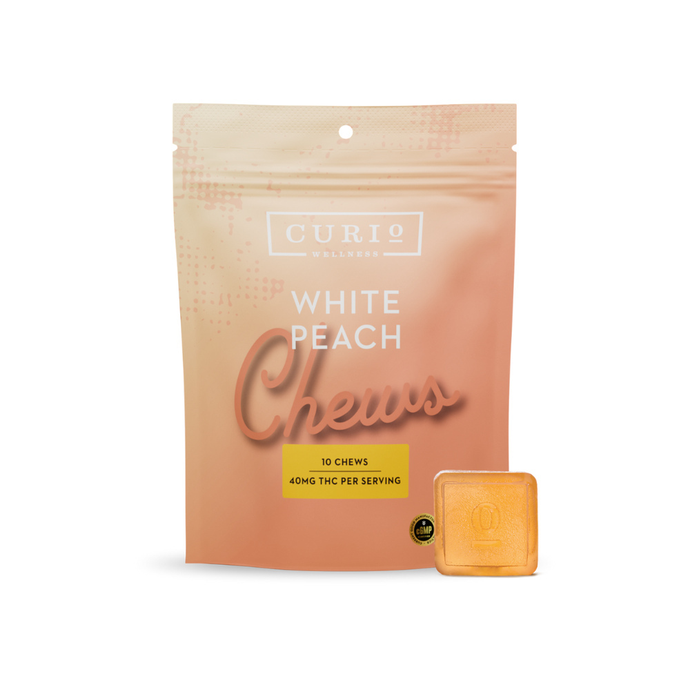 White Peach Chews | 400mg | 10pk