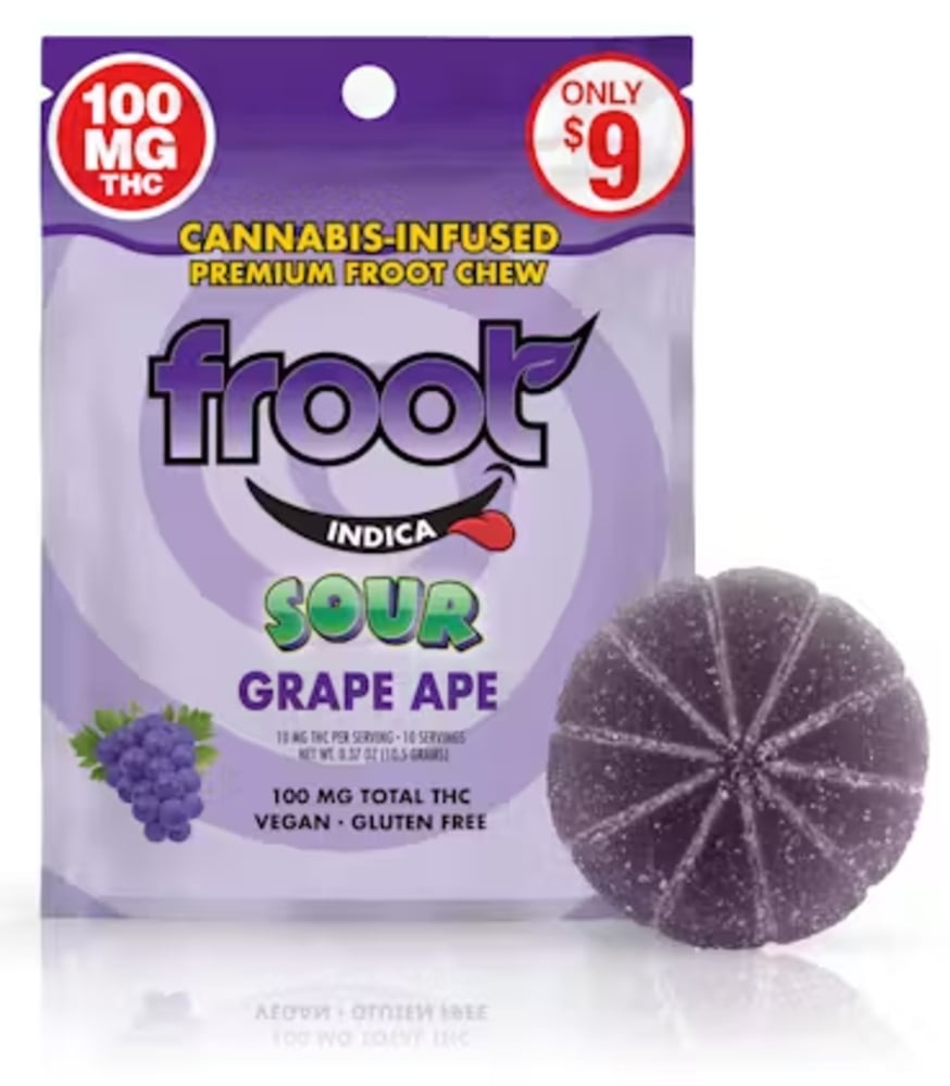Sour Grape Ape [10pk] (100mg)