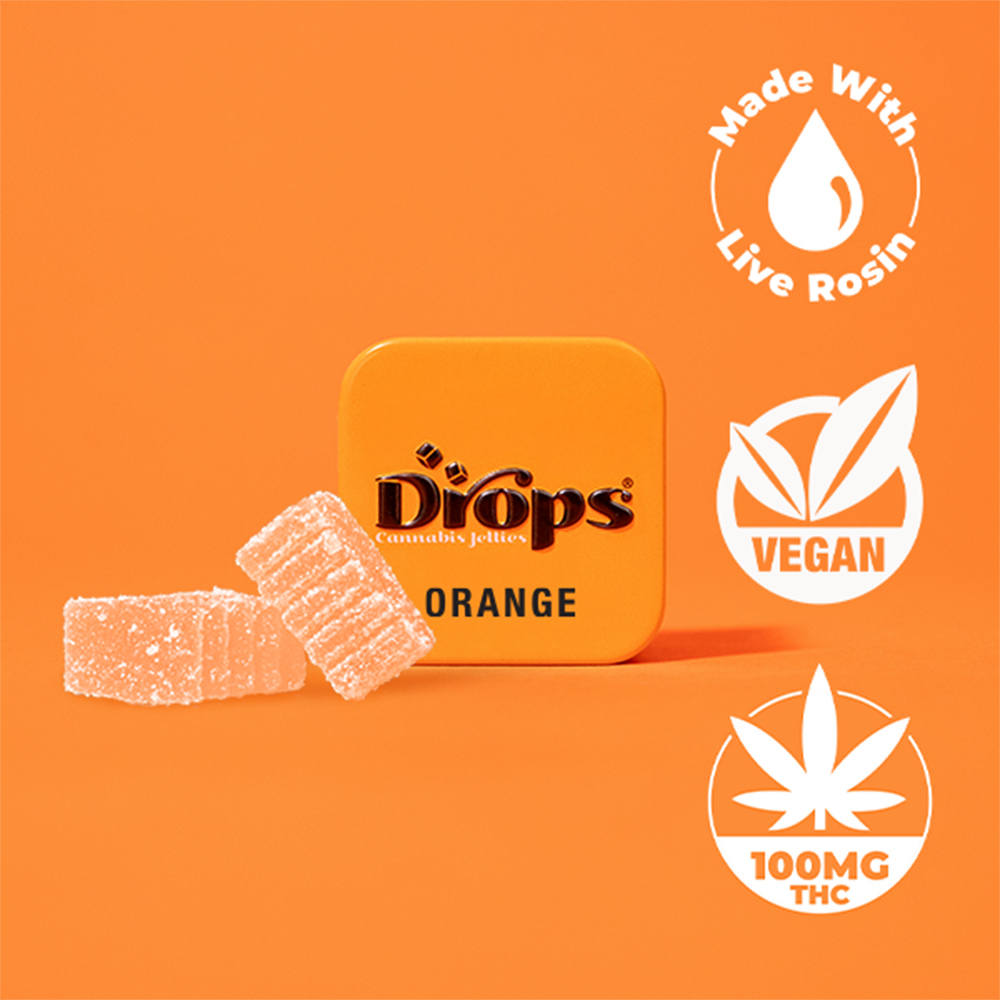 Orange - 2pc - Beethoven - Sativa (100mg THC)