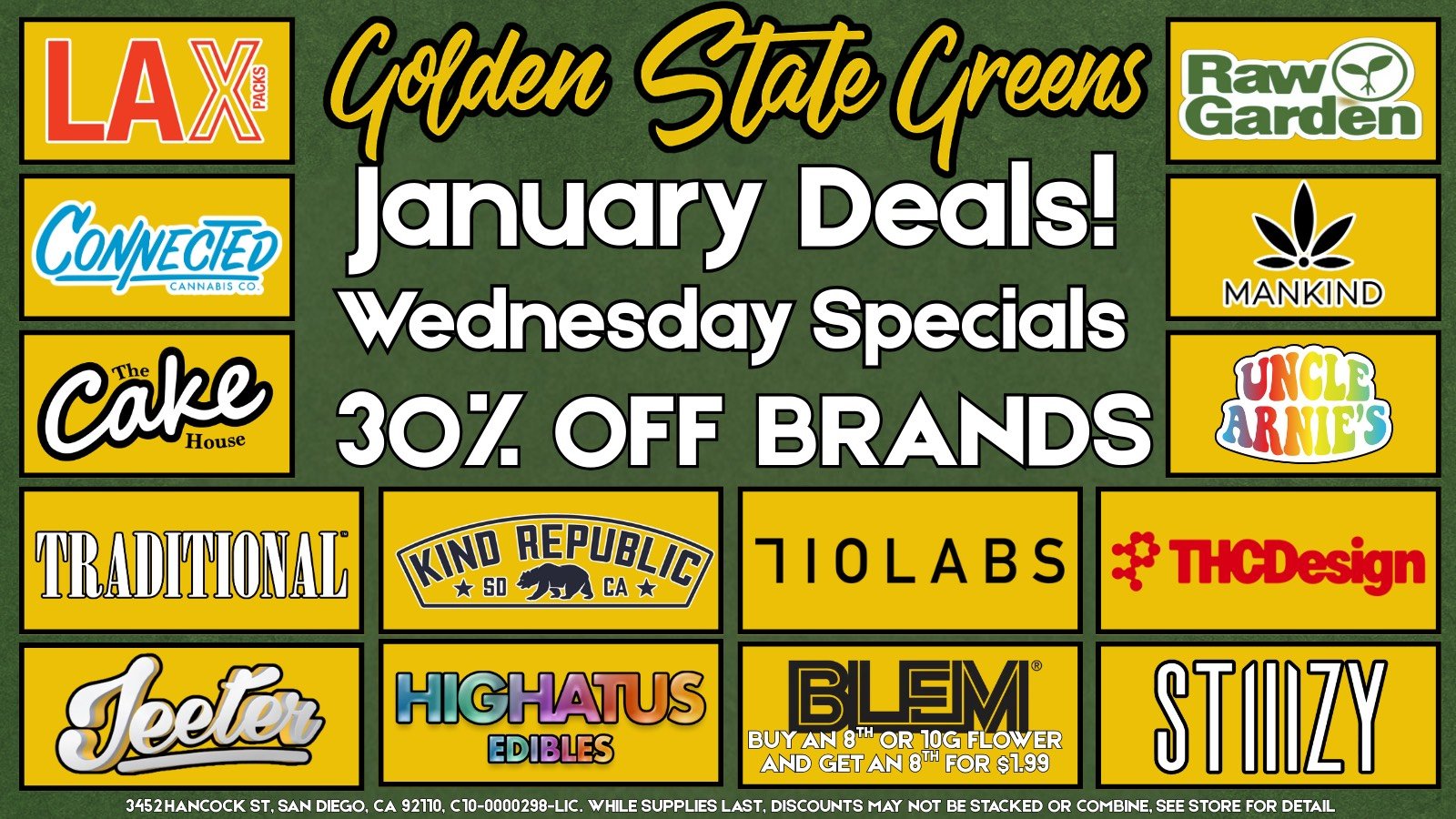 WEDNESDAY - 30% OFF SELECT BRANDS! special photo