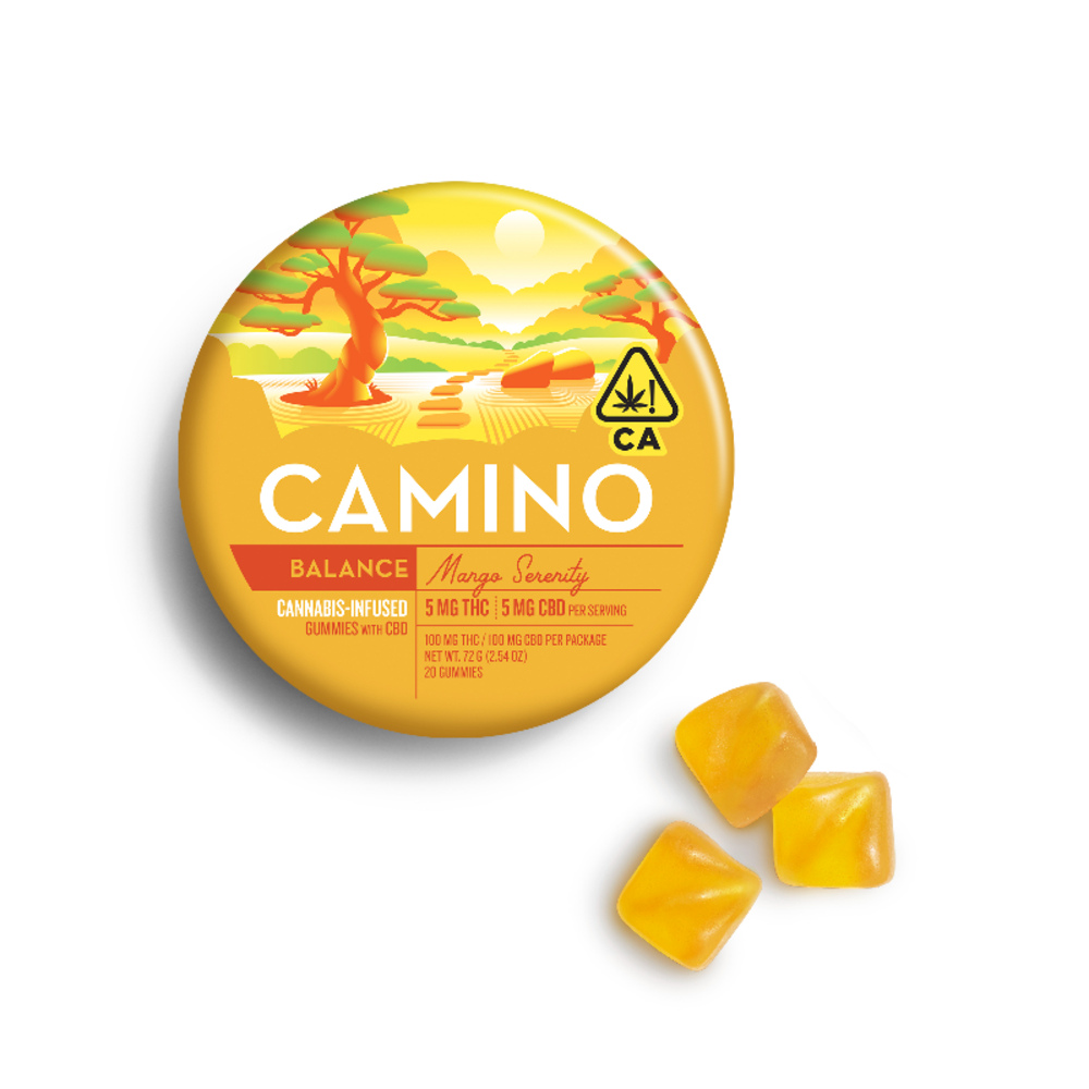 1:1 'Balance' Mango Serenity [20pk] (100mg CBD/100mg THC)