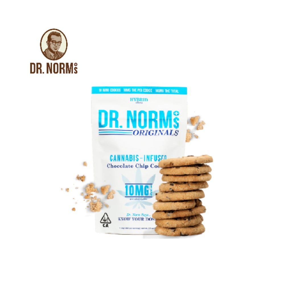 CHOCOLATE CHIP 100MG 10 PACK COOKIES