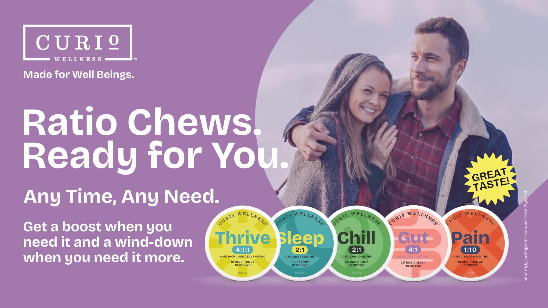 20% Off Curio Wellness Edibles special