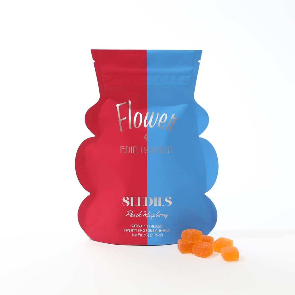 Sour Peach Raspberry [20pk] (100mg THC/100mg CBD) | Sativa