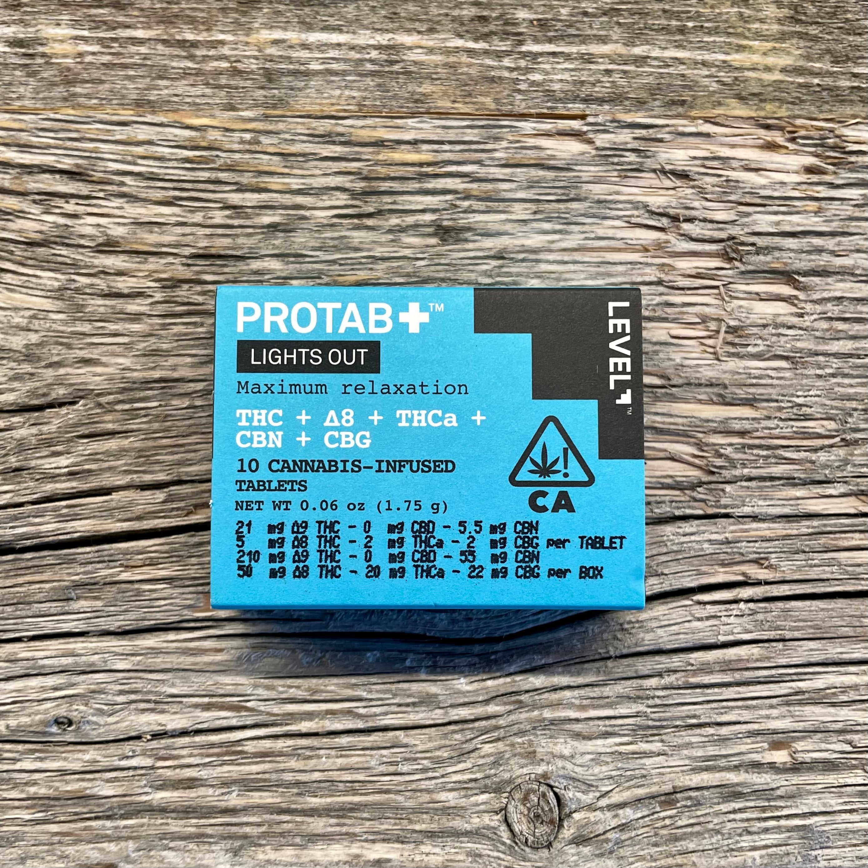 PROTAB+ LIGHTS OUT 10PC