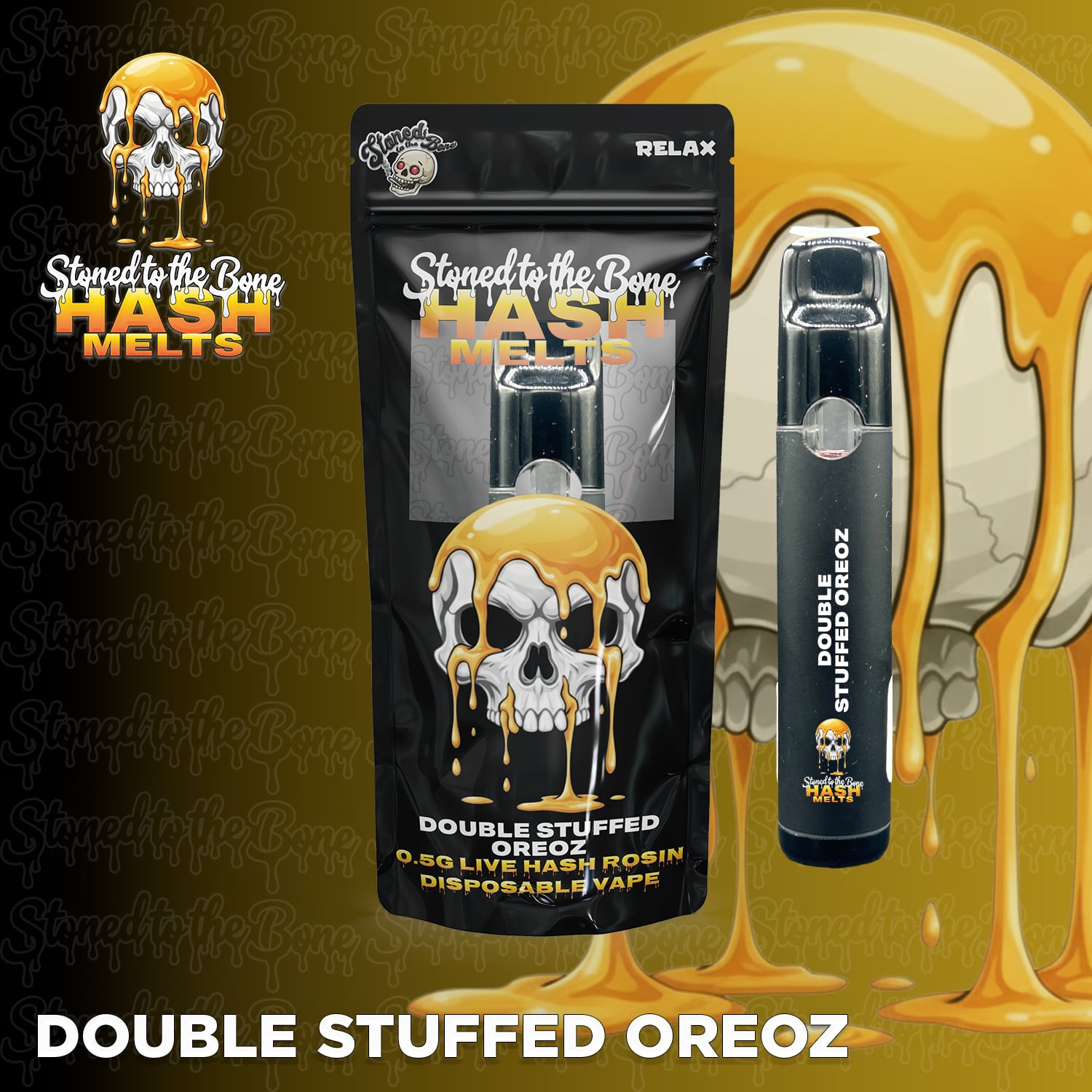 Double Stuffed Cream Cookiez [500mg]
