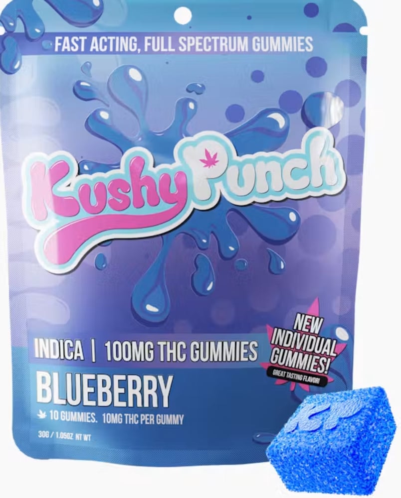 Blueberry - Indica [10pk] (100mg)
