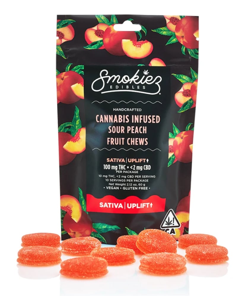 Sour Peach - Sativa [10pk] (100mg)