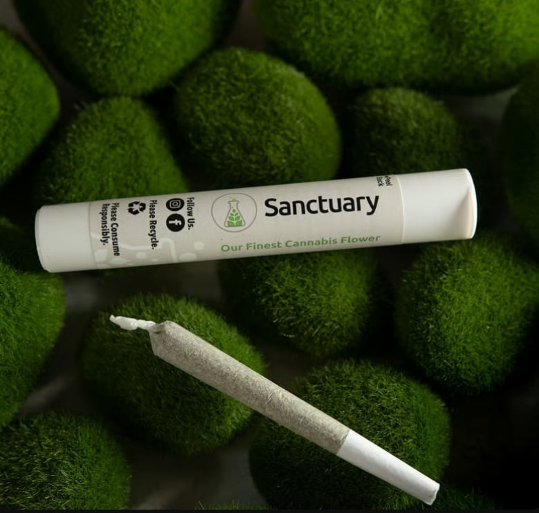 Purple TrainWreck (0.75g) Cannabis Flower Pre-Roll Joint