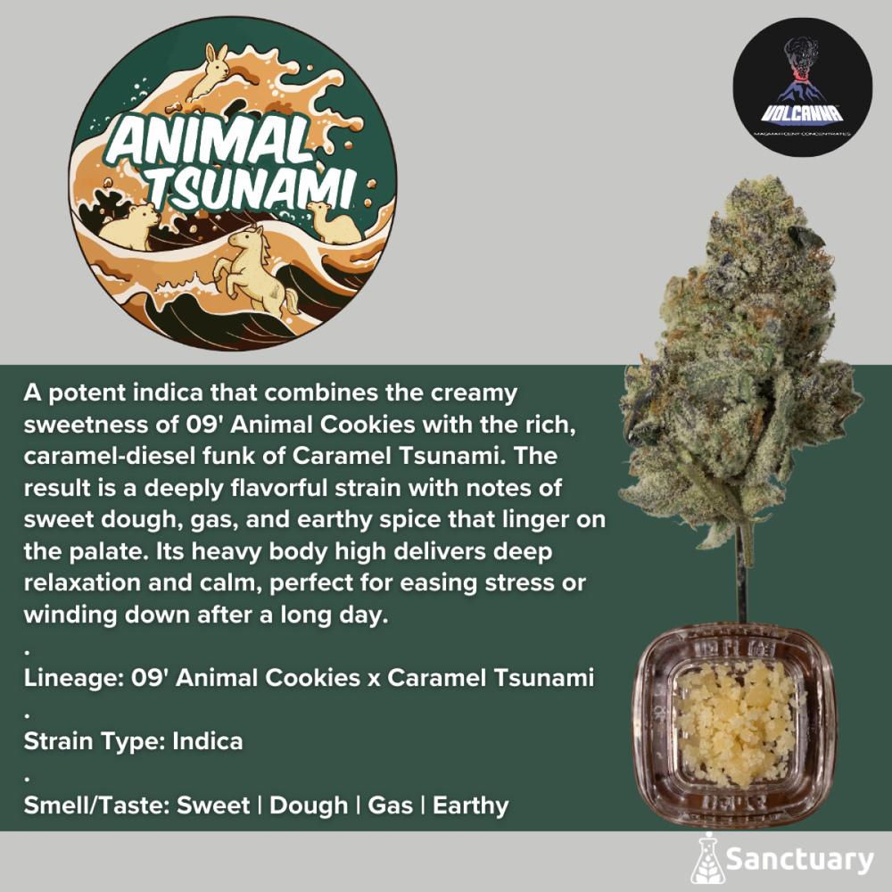 Volcanna  Animal Tsunami Crumble