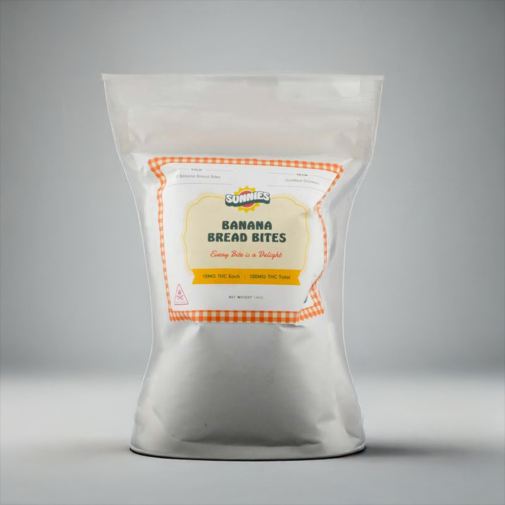 Banana Bread Bites [10pk] (100mg)