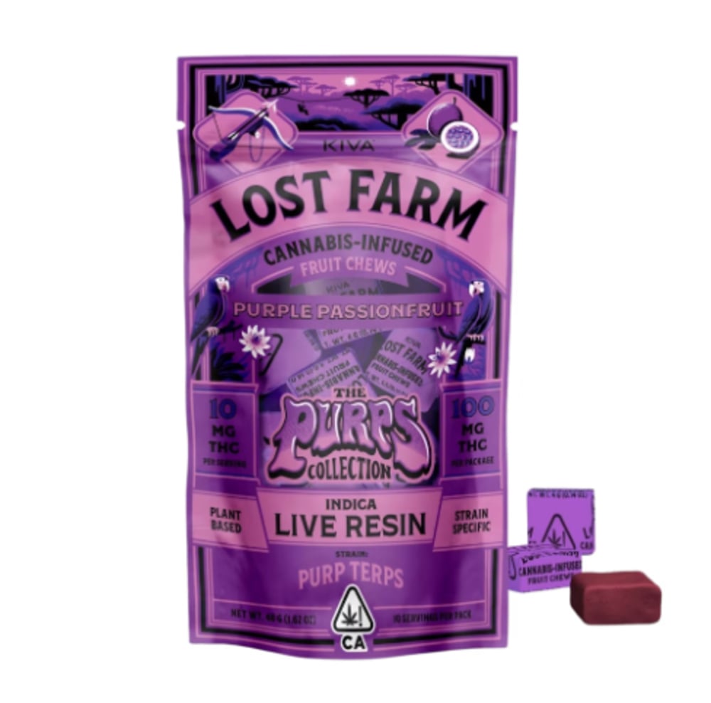 Purple Passionfruit x Purp Terps [10pk] (100mg)