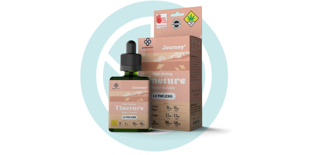 Journey 1:1 [1oz] (100mg THC/100mg CBG)