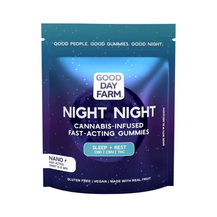 Shop Night Night (40mg THC/60mg CBD/50mg CBN) | Purspirit Cannabis