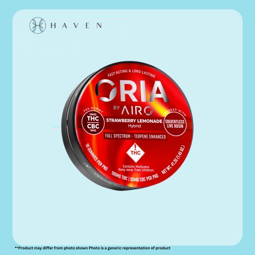 10mg Strawberry Lemonade gummies (2:1 THC:CBC) (10pk)