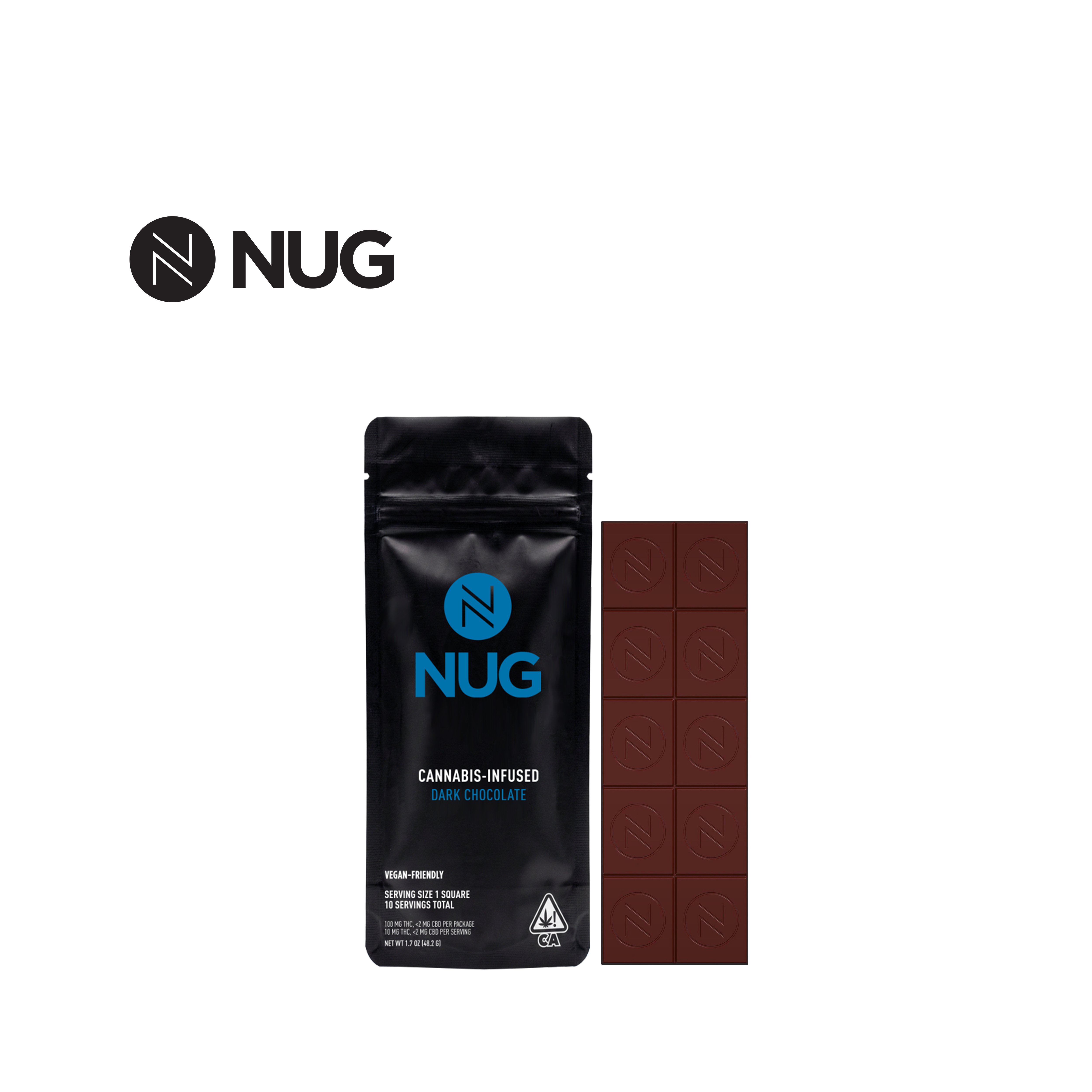 DARK CHOCOLATE 100MG BAR