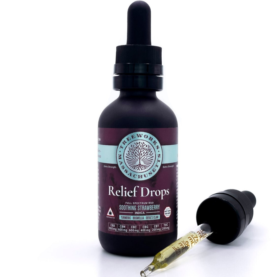Relief Drops 2900mg TAC (900mg CBD | 600mg CBN | 600mg CBC | 200mg CBT | 200mg THC)