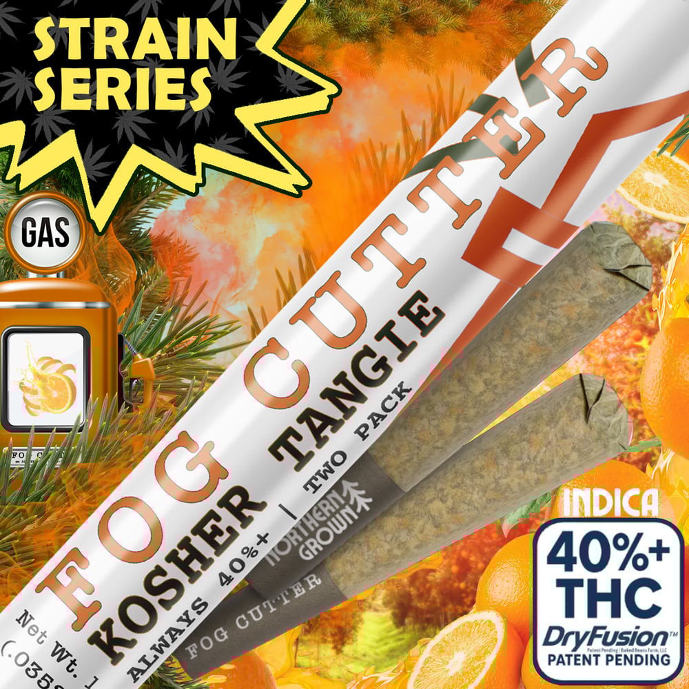 Fog Cutter - Kosher Tangie Infused Hydro Pre-Roll 0.5g 2pk (1g)