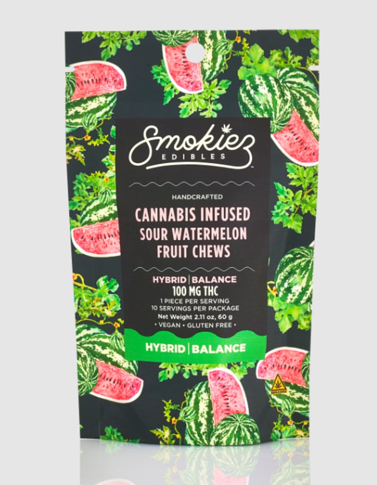 Sour Watermelon - Hybrid [10pk] (100mg)