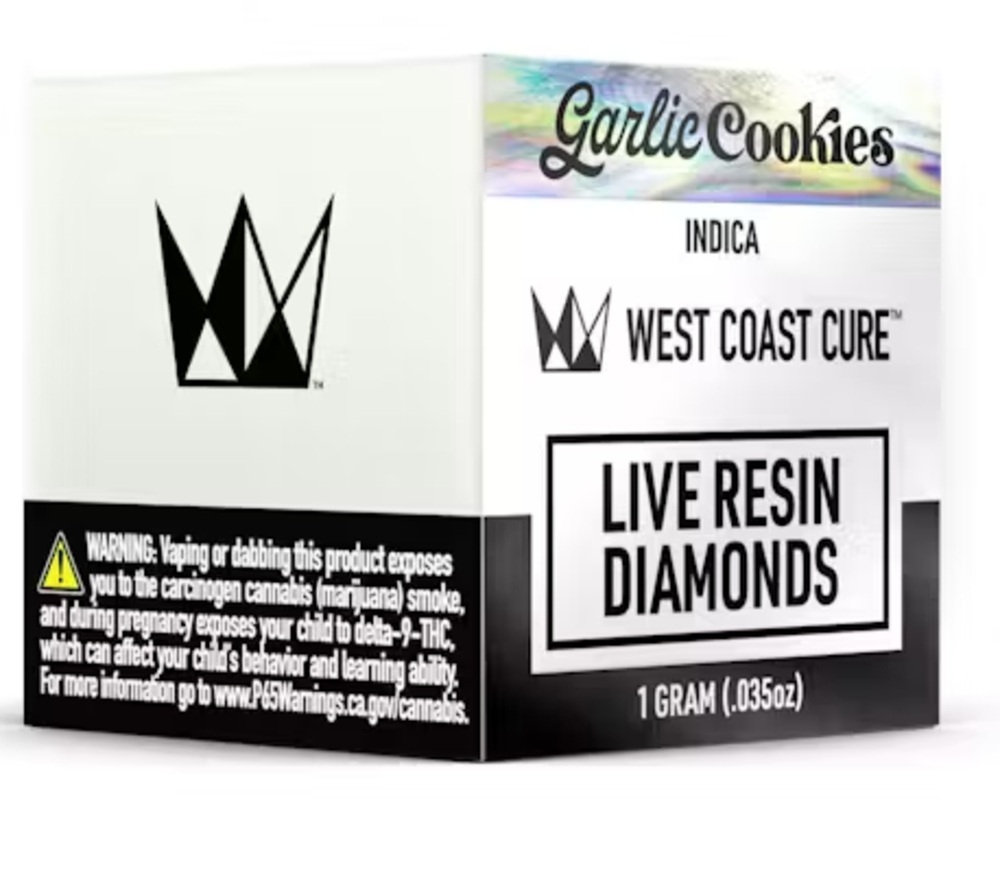 Garlic Cookies Diamonds