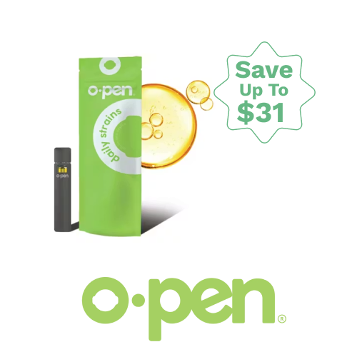 May: B2G1 O.pen for $1 special