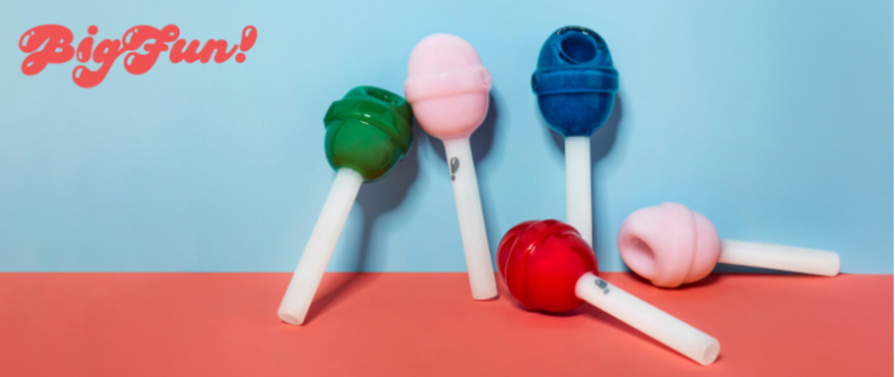 LOLLI PIPES PINK - ONE SIZE