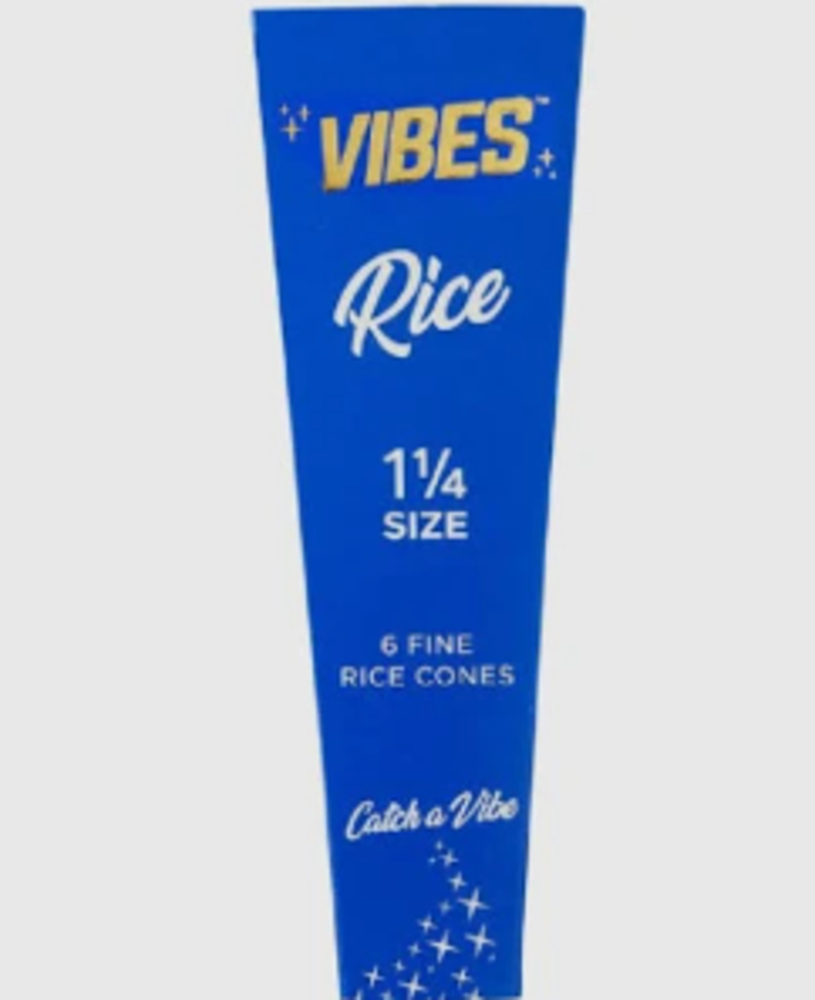 Vibes - Cones - Coffin - 1 1/4 - Rice (Blue) - 6pk