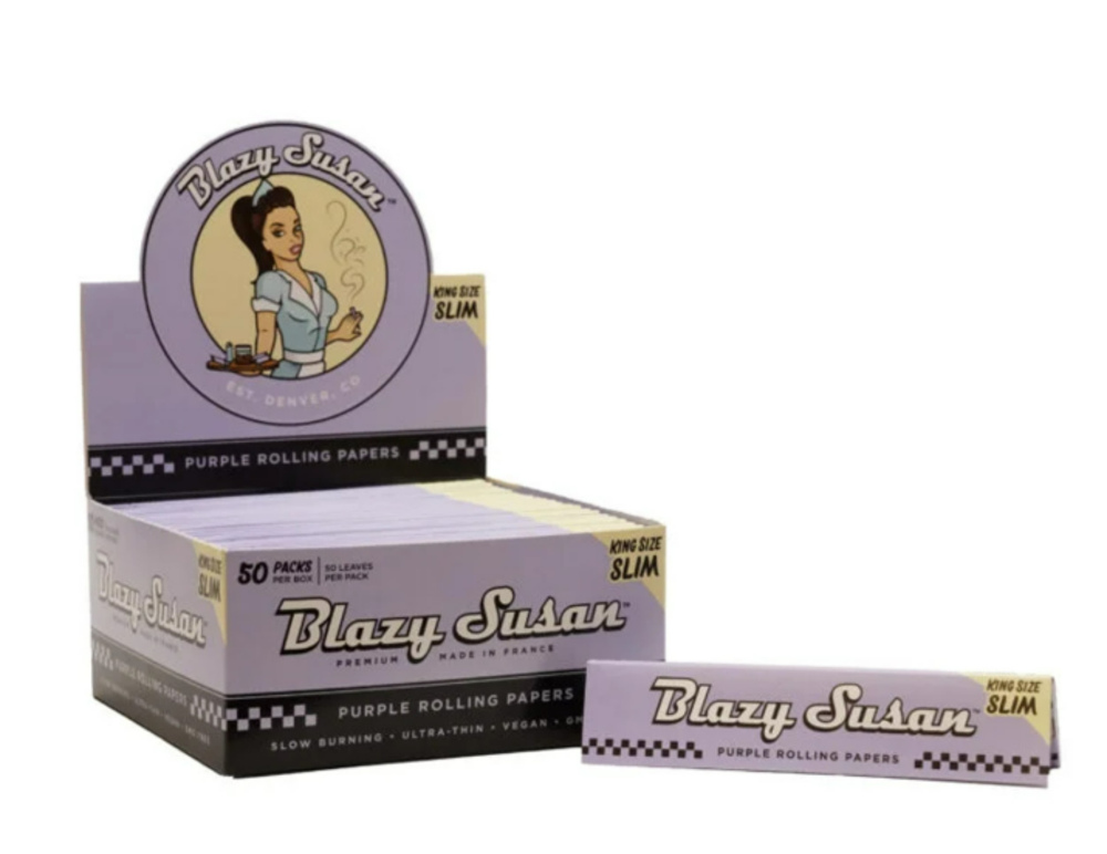 Accessories Purple Papers King Size Slim