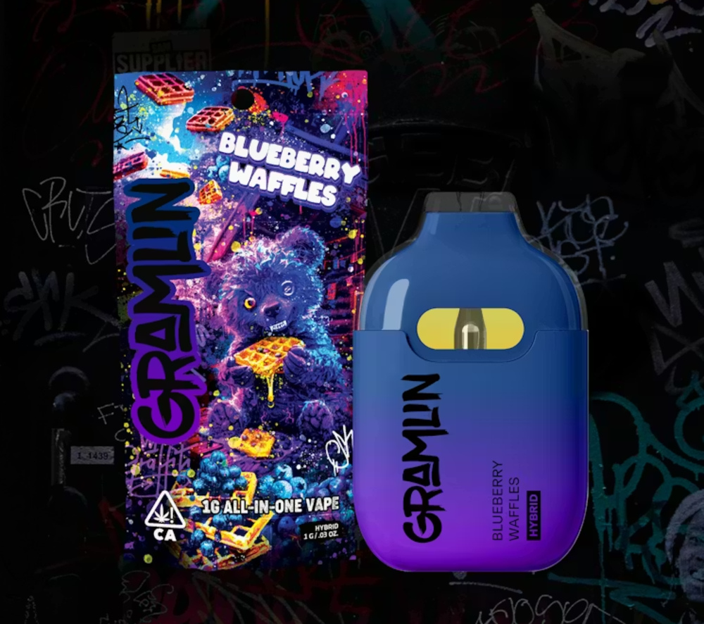 Blueberry Waffles AIO [1000mg]