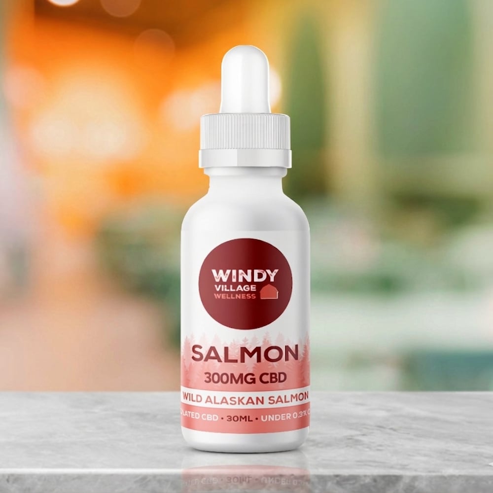 Hemp-Derived CBD Salmon Pet