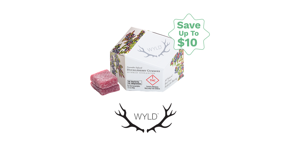 Save $10: BOGO 50% off Wyld Gummies! special