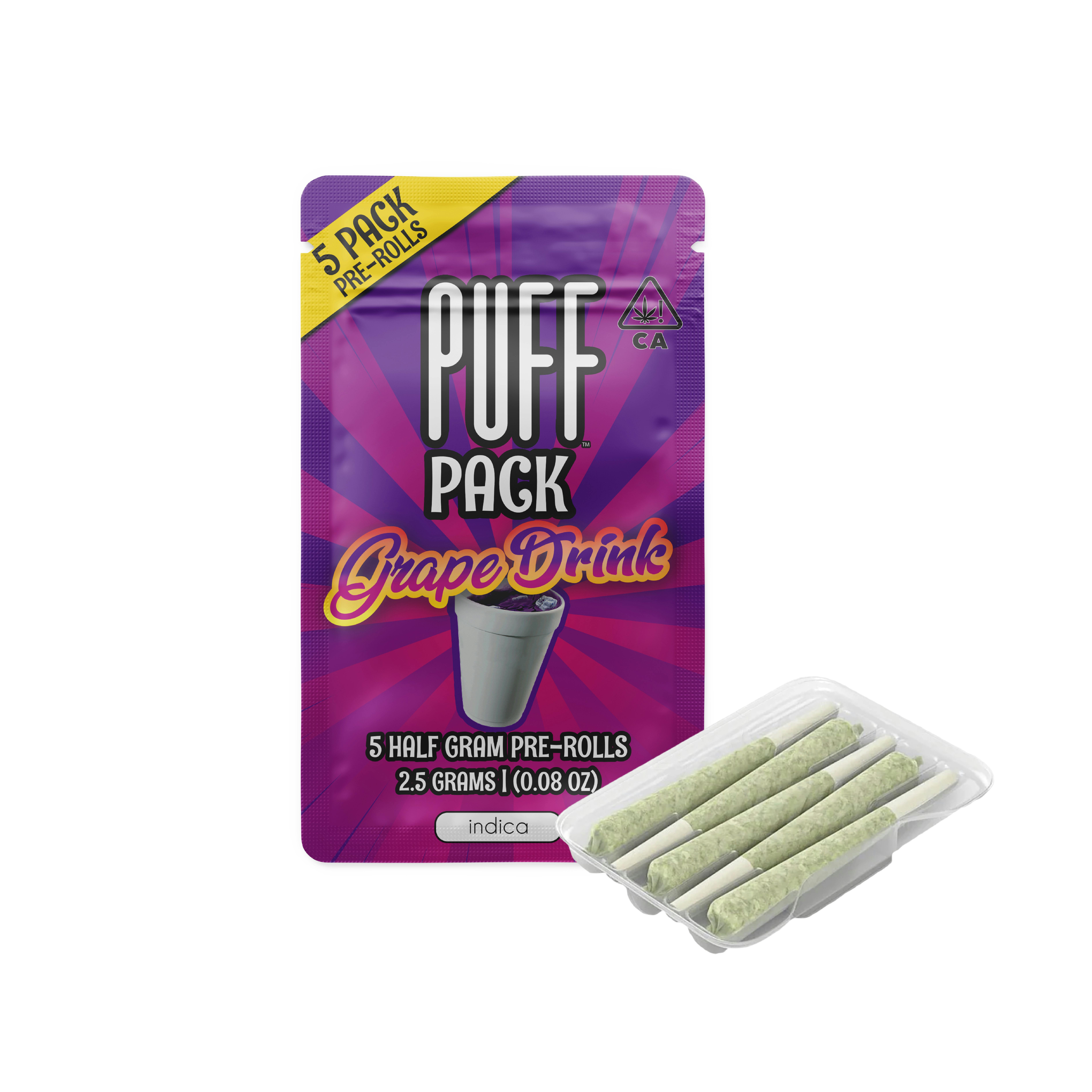 Grape Drink - Indica - 5 Pack [2.5g]