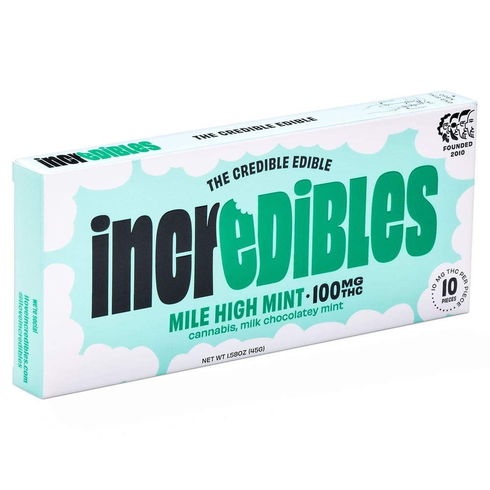 Mile High Mint Bar [10pk] (100mg)