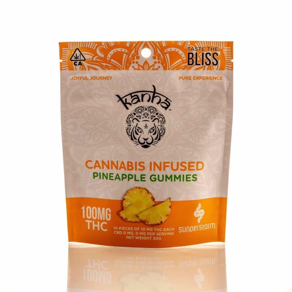 Pineapple - Sativa [10pk] (100mg)