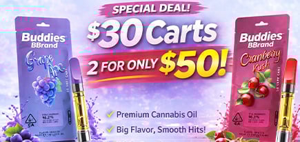 $30 Carts: 2 for $50 special